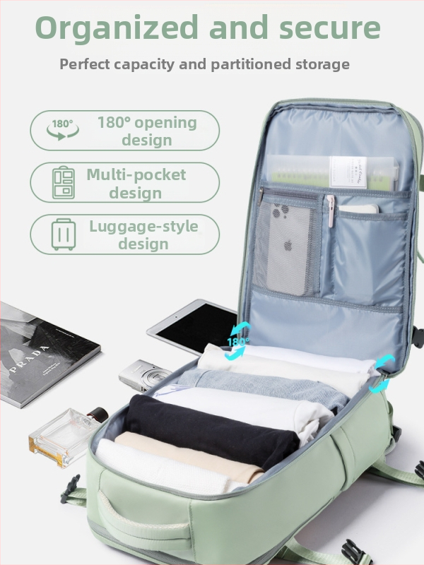 Uniszex hátizsák, Oxford anyag, 1,2 kg, laptop-zseb, rejtett cipzáras zseb