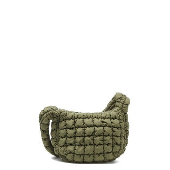 Ženska crossbody torba od Oxford platna, oblako-plisirani dizajn, velika kapaciteta, zatvaranje zipom, uspravni kvadratni oblik