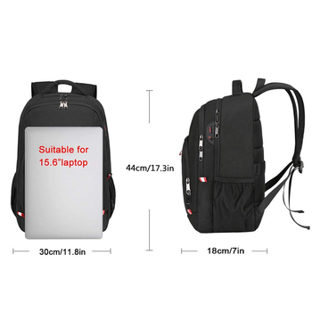 Σακίδιο ταξιδιού με μεγάλη χωρητικότητα, ελαφρύ και αδιάβροχο, συμβατό με φορητό υπολογιστή 15,6 ιντσών