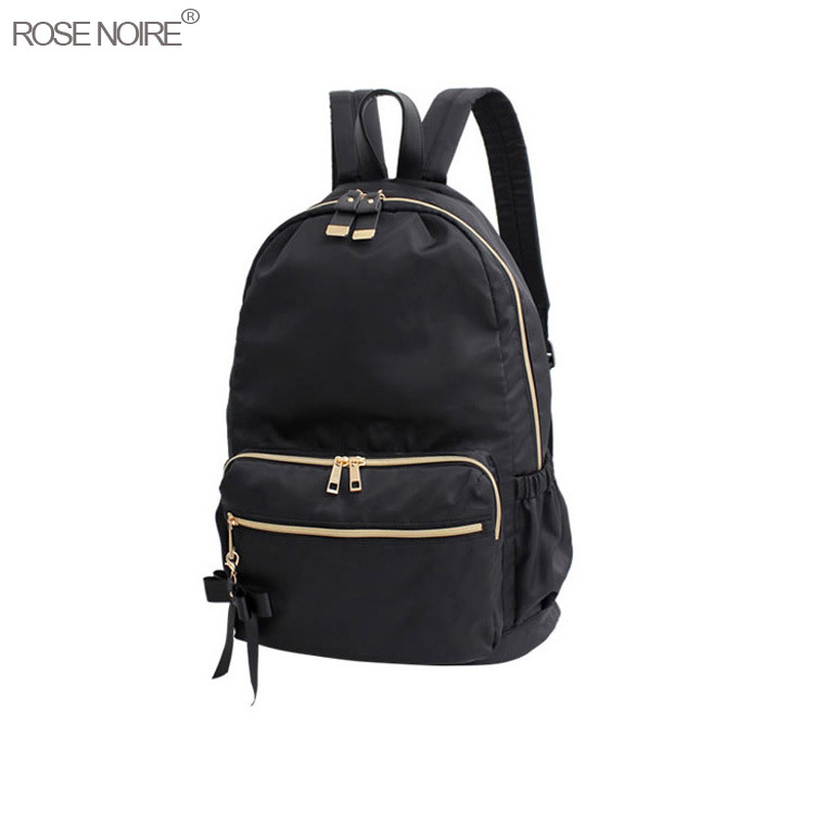 Női hátizsák Oxford anyagból, cipzáras lezárás, belső cipzáras rekesz és zseb a telefon számára, dupla vállpánt