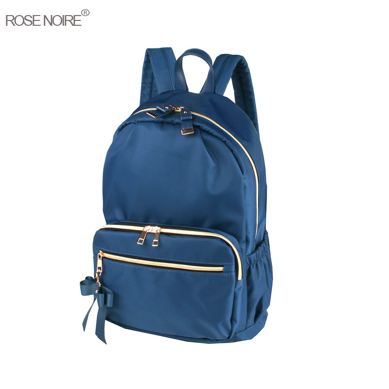 Női hátizsák Oxford anyagból, cipzáras lezárás, belső cipzáras rekesz és zseb a telefon számára, dupla vállpánt