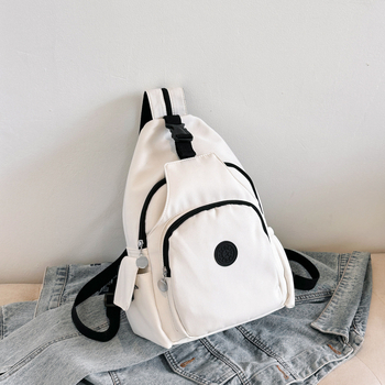 Poliestera mugursoma un crossbody soma ikdienas lietošanai, savietojama ar 8 collu klēpjdatoru, ietilpība zem 20 litriem, izliektā plecu siksna