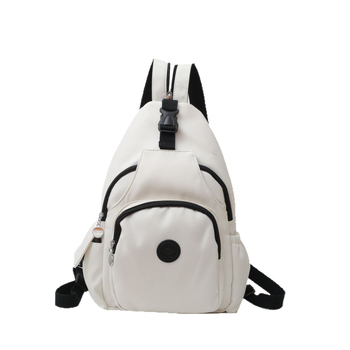 Poliestera mugursoma un crossbody soma ikdienas lietošanai, savietojama ar 8 collu klēpjdatoru, ietilpība zem 20 litriem, izliektā plecu siksna