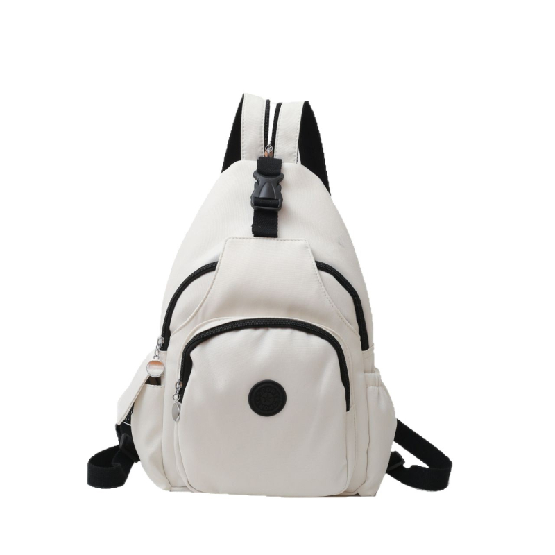 Poliestera mugursoma un crossbody soma ikdienas lietošanai, savietojama ar 8 collu klēpjdatoru, ietilpība zem 20 litriem, izliektā plecu siksna