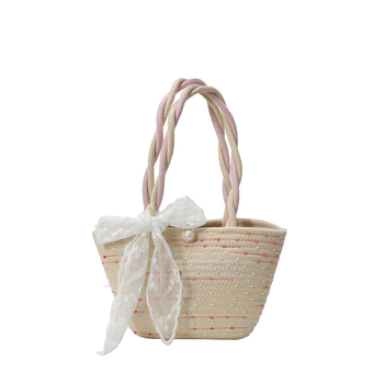 Tkana torbica za ramena i crossbody, velika tote torba za putovanja i plažu, urban stil