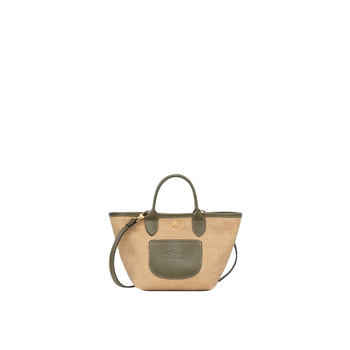 Torbica Tote od slamnate pletene za opuštena putovanja (Style: Leisure travel • Material: Straw • Trendy bag styles: Woven bag • Bag shape: Dumpling • Opening: Magnetic buckle)
