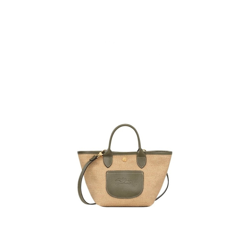 Torbica Tote od slamnate pletene za opuštena putovanja (Style: Leisure travel • Material: Straw • Trendy bag styles: Woven bag • Bag shape: Dumpling • Opening: Magnetic buckle)