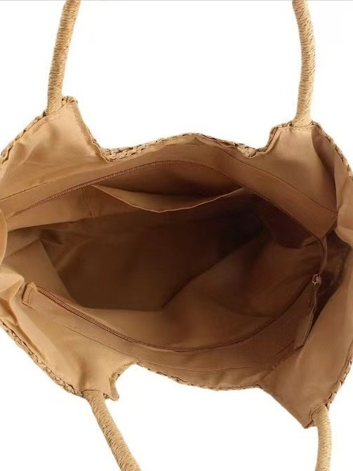 Platnena kofer torba sa zatvaračem i poliesterom podstavom, gradski stil