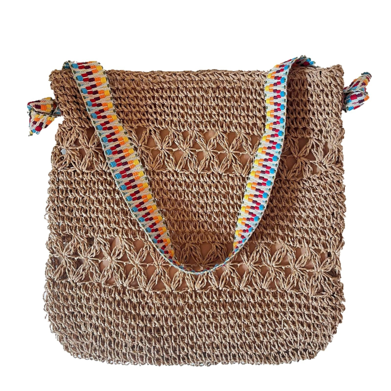 Vinido Tote Torba – Materijal: Weave, Oblik: Shopping bag, Unutrašnja podstava: Poliester, Otvaranje: Otvoreno, ID džep