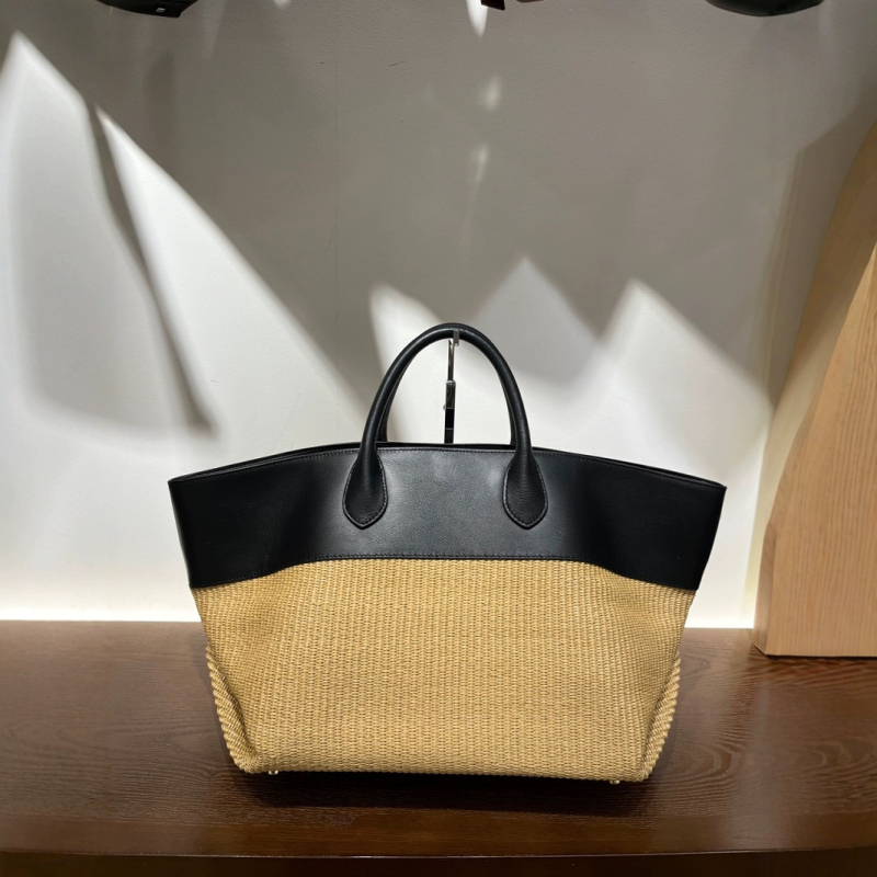 Torba tote od kože prvog sloja, velika kapaciteta, gradski minimalistički dizajn, pamukasta podstava, džep na zip i džep za identifikaciju