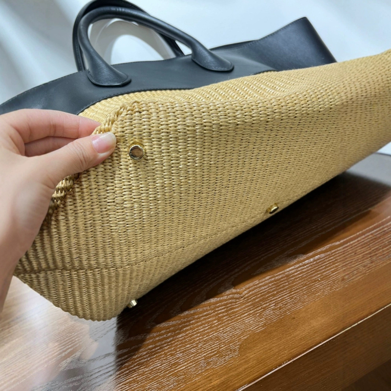 Torba tote od kože prvog sloja, velika kapaciteta, gradski minimalistički dizajn, pamukasta podstava, džep na zip i džep za identifikaciju