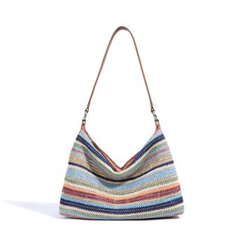 Krosbody torba od prave kože, gradski jednostavan stil, dumpling oblik, zatvarač