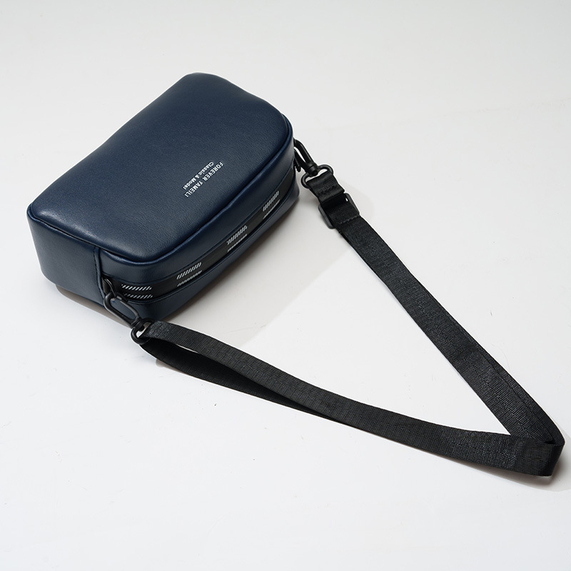 Ženska PU torbica za kameru, crossbody, ulicnog stila, kvadratnog oblika, s zatvaračem, unutarnja džep za telefon i džep sa zatvaračem