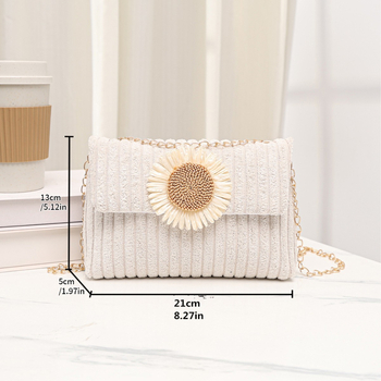 Geantă crossbody pentru femei, stil stradal, PU material, închidere cu capac, buzunar pentru telefon