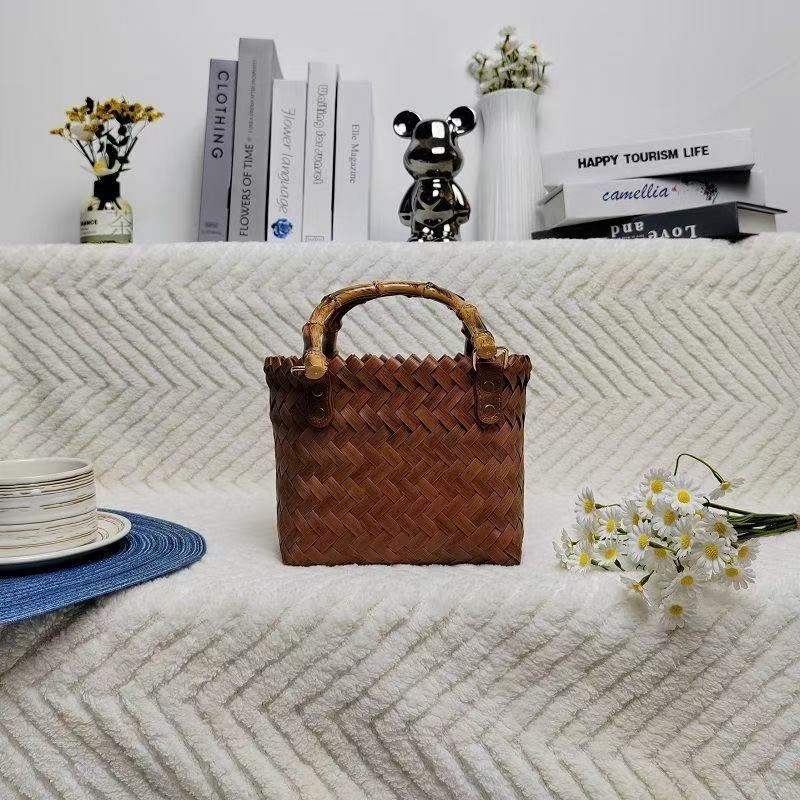 Ručna torba od PP materijala, otvoreni gornji dio, bez podstavke, za svakodnevnu upotrebu, proljeće 2025