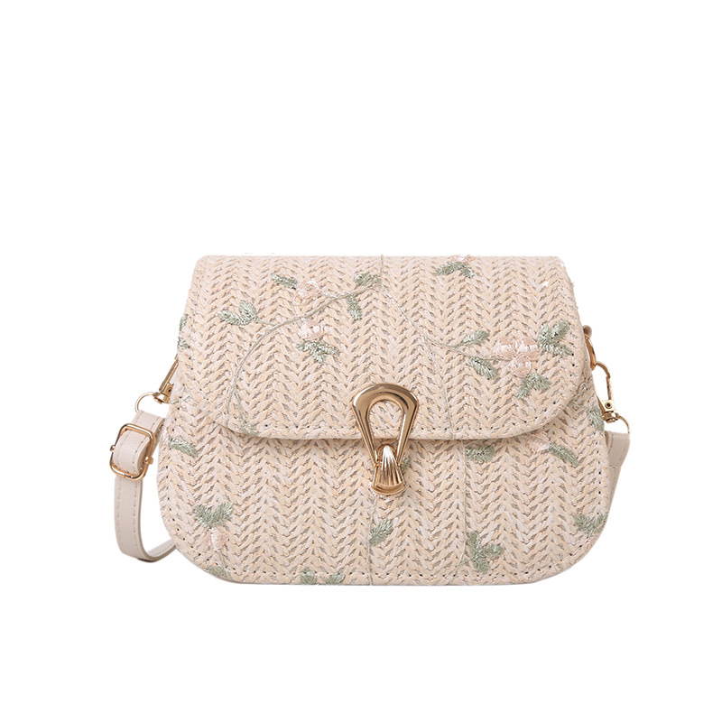 Crossbody torba, gradski minimalistički stil, horizontalno kvadratni oblik, zaključavanje na bravu, poliester, ljeto 2025