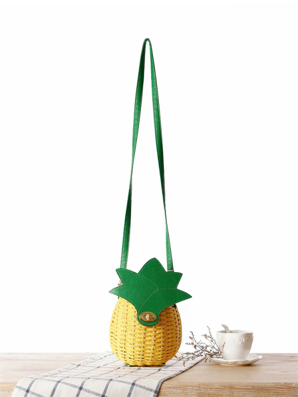 Bucket bag z papiera, uzatváranie zámkom, podšívka polyestérovej bavlny, štýl Fresh and sweet, jar 2019