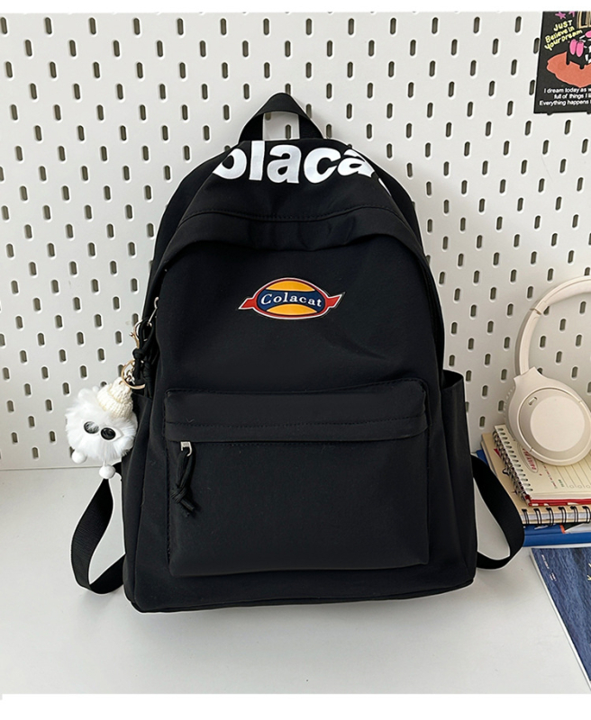 Skolēnu mugursoma ar lielu ietilpību 36-55 L, neilona audums, ūdensizturīga un izturīga, ietilpst 14 collu klēpjdators, gaisa spilvenu siksnas, pilsētas minimālais stils