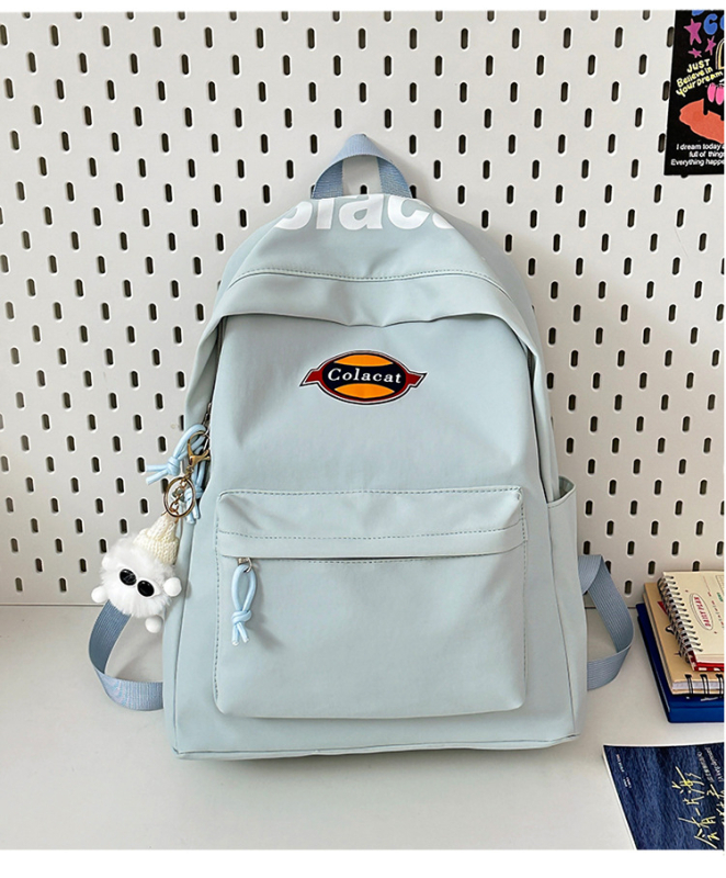 Skolēnu mugursoma ar lielu ietilpību 36-55 L, neilona audums, ūdensizturīga un izturīga, ietilpst 14 collu klēpjdators, gaisa spilvenu siksnas, pilsētas minimālais stils