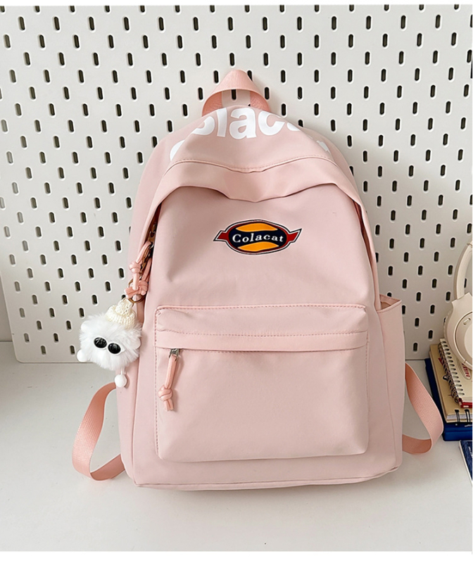 Skolēnu mugursoma ar lielu ietilpību 36-55 L, neilona audums, ūdensizturīga un izturīga, ietilpst 14 collu klēpjdators, gaisa spilvenu siksnas, pilsētas minimālais stils