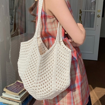 CHENMEI Tote táska - Poliészter, horizontális négyzet alakú, felső nyitás, tavasz 2025