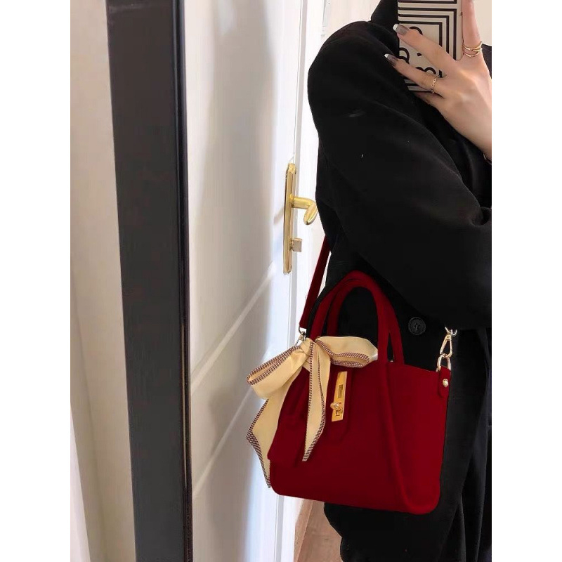 URDIONRSURVO velika kapaciteta kofer torba za žene, crvena, svadbena torba, crossbody i nošenje u ruci