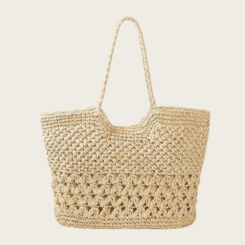 Torba za ramena od papirnatog tkanja, gradski stil, vodoravni kvadratni oblik, zatvarač, podstava s teksturom breskvine kože