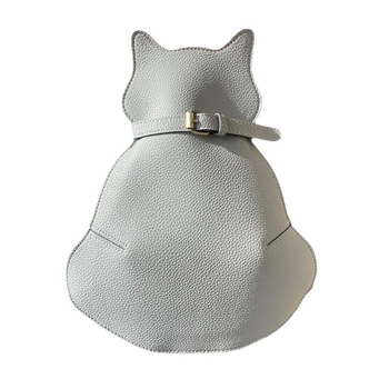 Mellkas táska macska stílusban, PU bőr, cipzáras nyitás, belső rekeszek: cipzáros rekesz, telefonrekesz, ID rekesz