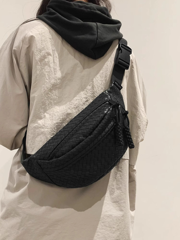 PU kožna crossbody torba, vodootporna, džep za telefon, urbani stil, zatvaranje na zip