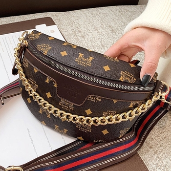 Geantă crossbody Dumpling, stil stradal, material PU, buzunar pentru telefon, fermoar