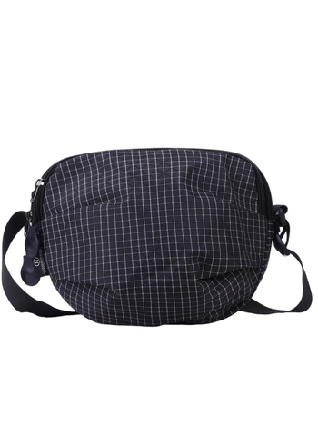 Geantă de umăr crossbody din nylon, lansare toamna 2025, închidere cu fermoar, buzunar intern pentru telefon