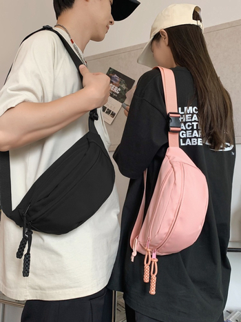 Ženska platnena crossbody torbica, ljeto 2024, zatvarač, 3D vanjski dizajn