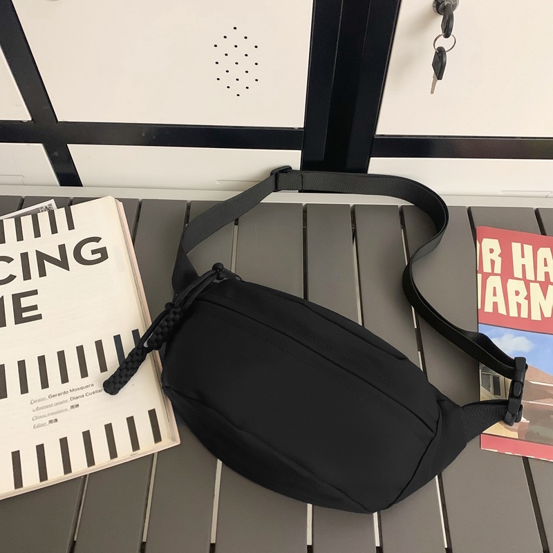 Ženska platnena crossbody torbica, ljeto 2024, zatvarač, 3D vanjski dizajn
