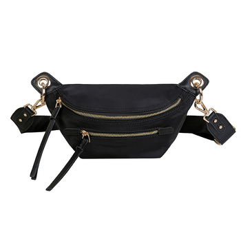 MAKI BAG Geantă pentru piept/ crossbody – Material Oxford, Stil stradal, Închidere cu fermoar, Compartiment intern cu fermoar, Loc pentru telefon și buletin