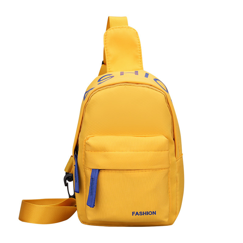 Τσάντα χιαστί από νάιλον, με φερμουάρ, θήκη τηλεφώνου, επένδυση από μη υφαντό ύφασμα, μόδα δρόμου, Καλοκαίρι 2025