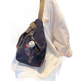 LEMA Oxford crossbody torba s unutarnjim zip džepom i slojem, poliester podstava, zatvaranje zipom, svakodnevna upotreba, street style, proljeće 2025