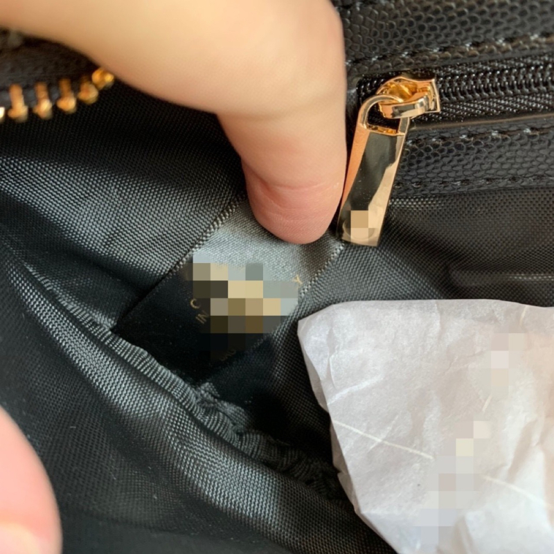 Geantă Gabrielle quilted cu închidere cu fermoar, piele PU, căptușeală PU, moale, buzunar intern patch