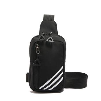 Ženska crossbody torbica – ulični stil, kompozitni materijal, zatvaranje zipom, trodimenzionalna vanjska torba
