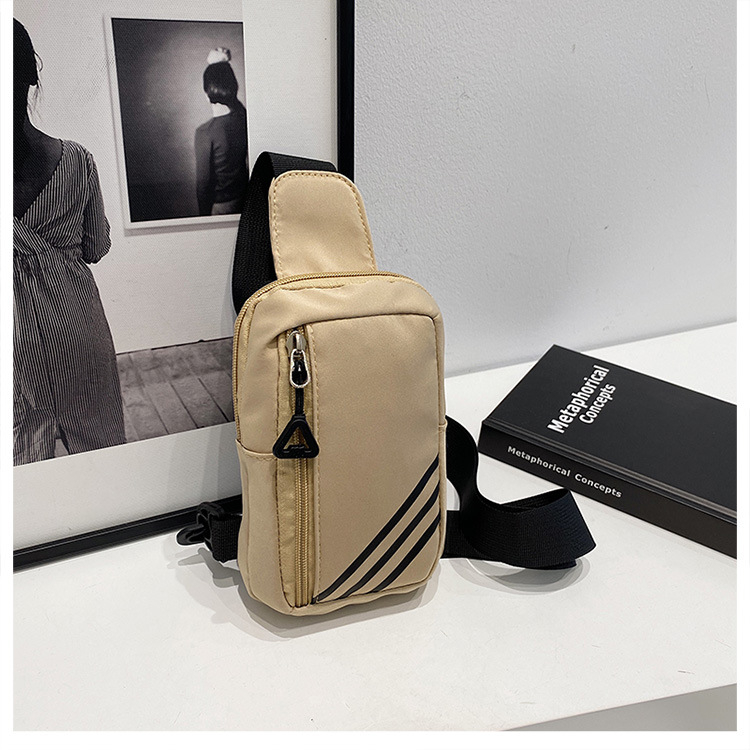 Ženska crossbody torbica – ulični stil, kompozitni materijal, zatvaranje zipom, trodimenzionalna vanjska torba