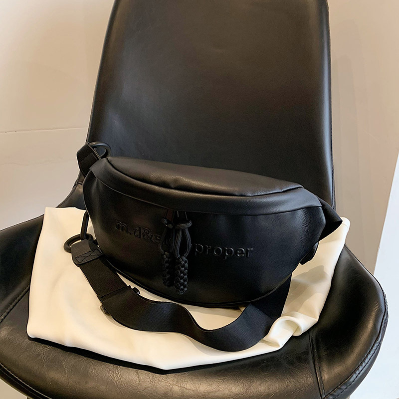 Uniszex mellkas táska - Nylon, cipzár, rejtett belső zseb, utcai stílus, modell Yifan 6112, 2025 nyár, Orisang