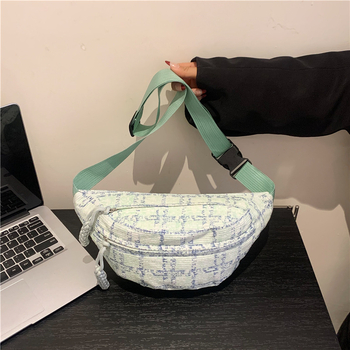 Torba za pojas – Urbani stil, Poliester, Dumpling Bag stil, dumpling oblik, zatvarač, Proljeće 2024