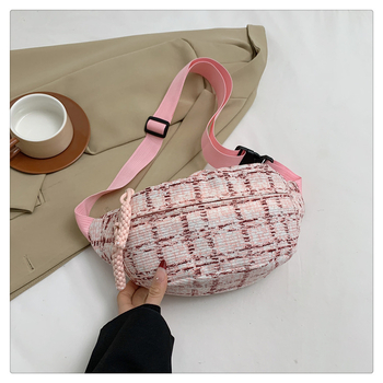 Torba za pojas – Urbani stil, Poliester, Dumpling Bag stil, dumpling oblik, zatvarač, Proljeće 2024