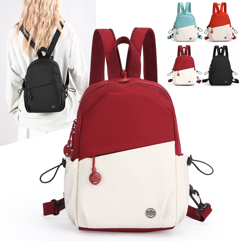 Ženska crossbody torba s blokovima boja, novi model, lagana, za grad i putovanja