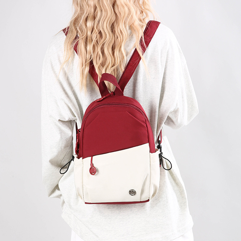 Ženska crossbody torba s blokovima boja, novi model, lagana, za grad i putovanja