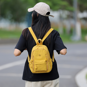 Ženska višefunkcionalna torbica za prsa (nylon, proljeće 2025, zatvarač, laminirana džep sa zatvaračem, unutarnji patch džep)