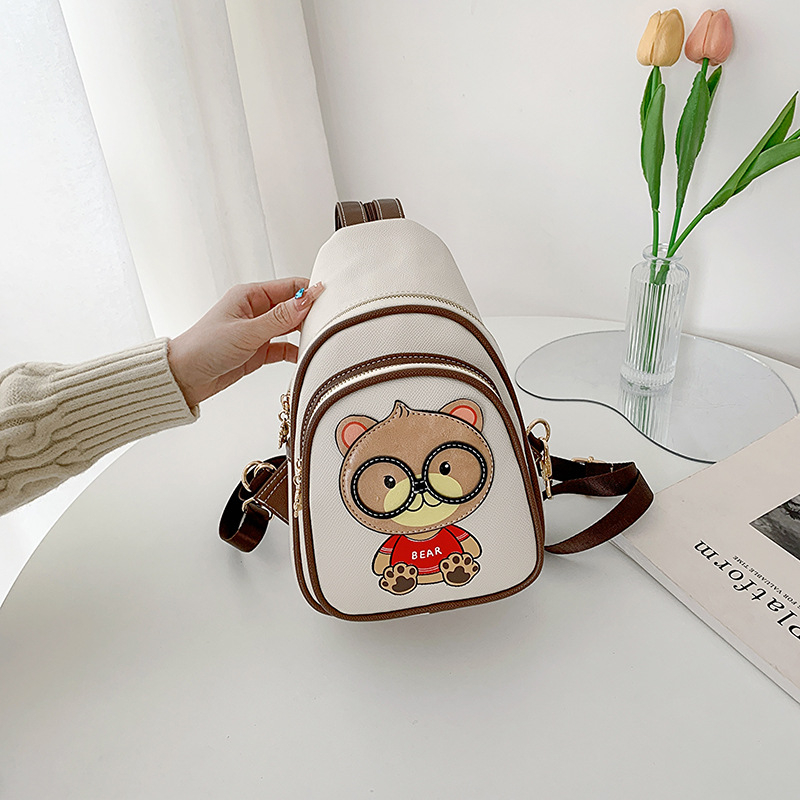 North bag Vertikalna crossbody torba, PU materijal, urban stil, zatvarač, skriveni unutarnji džep