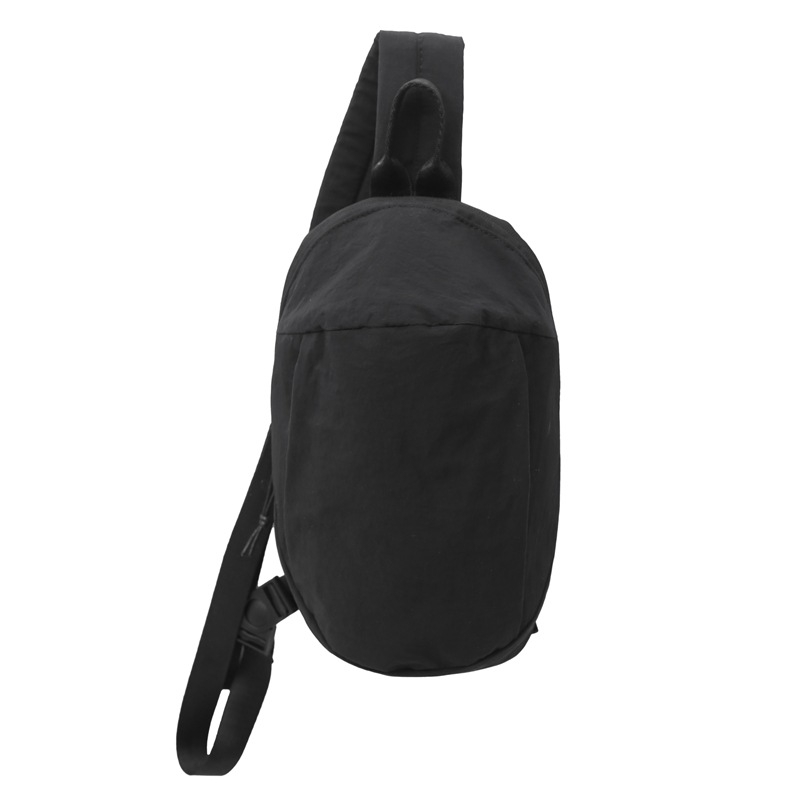 Crossbody Chest Bag – najlon, gradski stil, zatvarač, laminirani unutarnji džep, jesen 2025