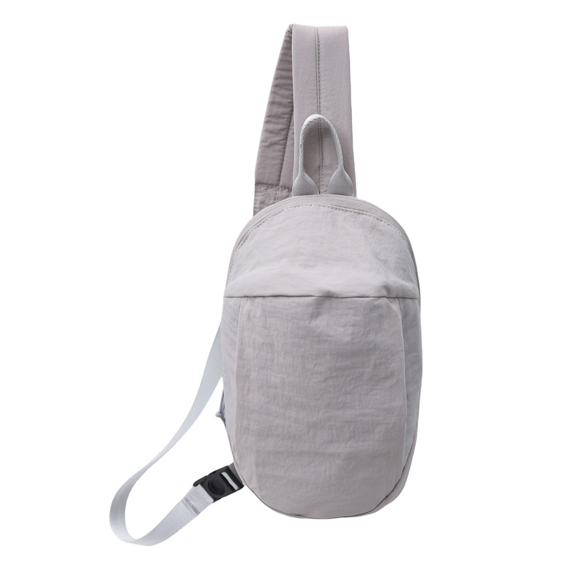 Crossbody Chest Bag – najlon, gradski stil, zatvarač, laminirani unutarnji džep, jesen 2025