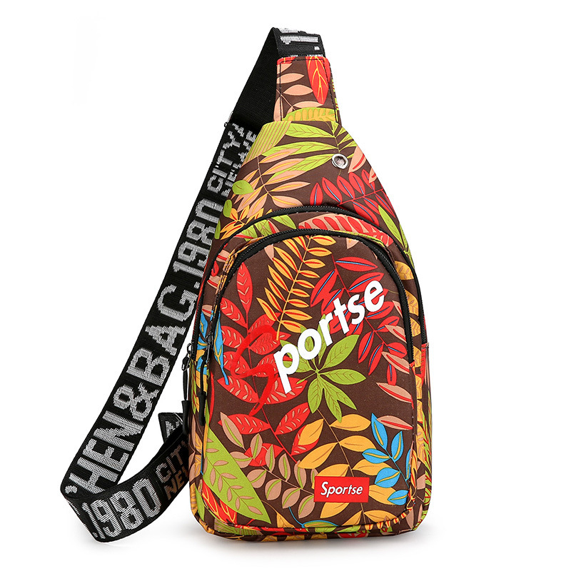 Torba za prsa preko ramena u Street fashion stilu, Oxford tkanina, zatvarač, unutarnja džepna sekcija za telefon, poliester podstava, MTM24010, ljeto 2025