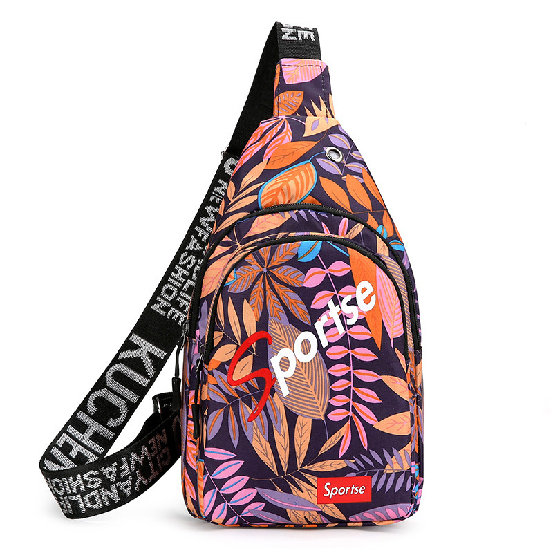 Torba za prsa preko ramena u Street fashion stilu, Oxford tkanina, zatvarač, unutarnja džepna sekcija za telefon, poliester podstava, MTM24010, ljeto 2025